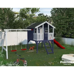 Leikkimökki Palmako Toby sis.keinusetin 2,1 m²