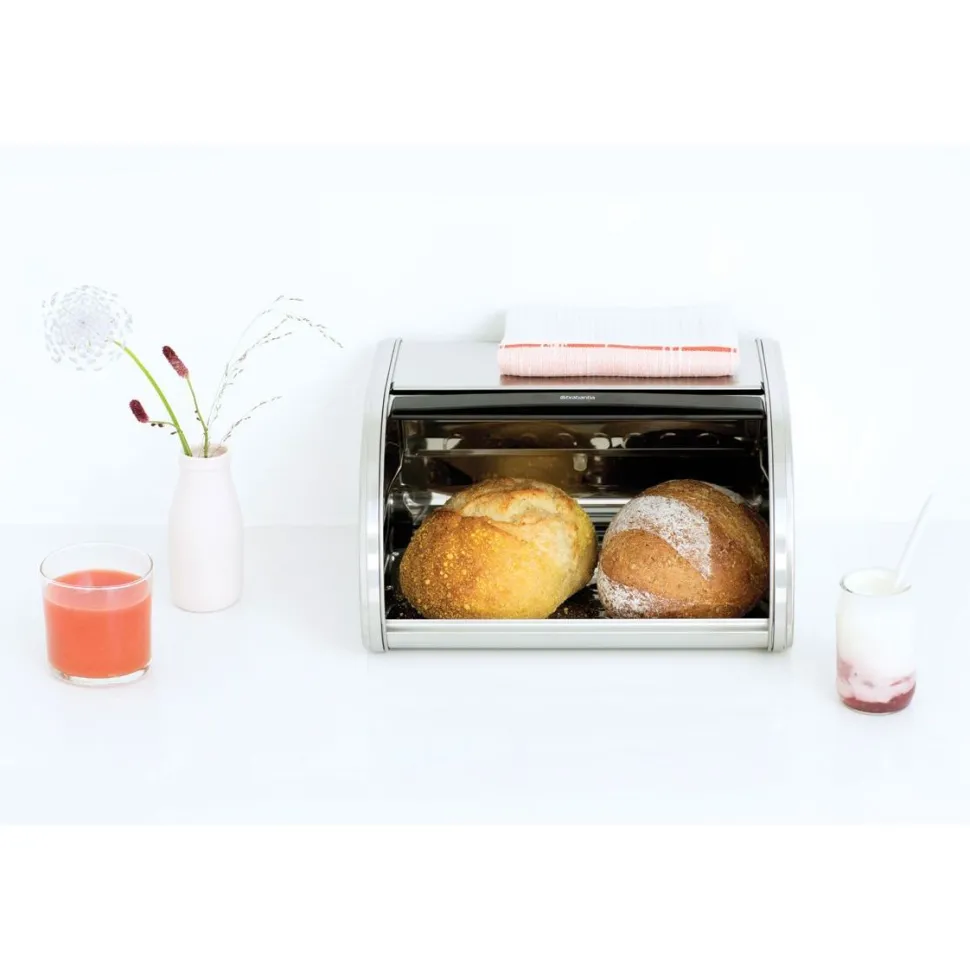 Leipälaatikko Brabantia Roll Top, medium, eri värejä