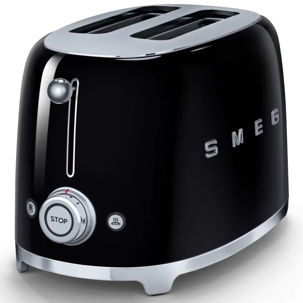 Leivänpaahdin Smeg Retro TSF01, 2 viipaletta, eri värejä