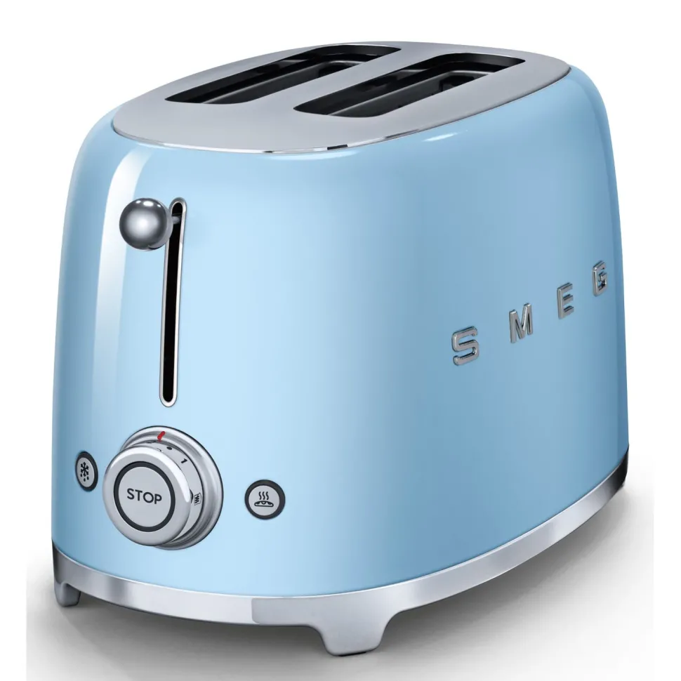 Leivänpaahdin Smeg TSF01PBEU 2-viipaleen pastellinsininen