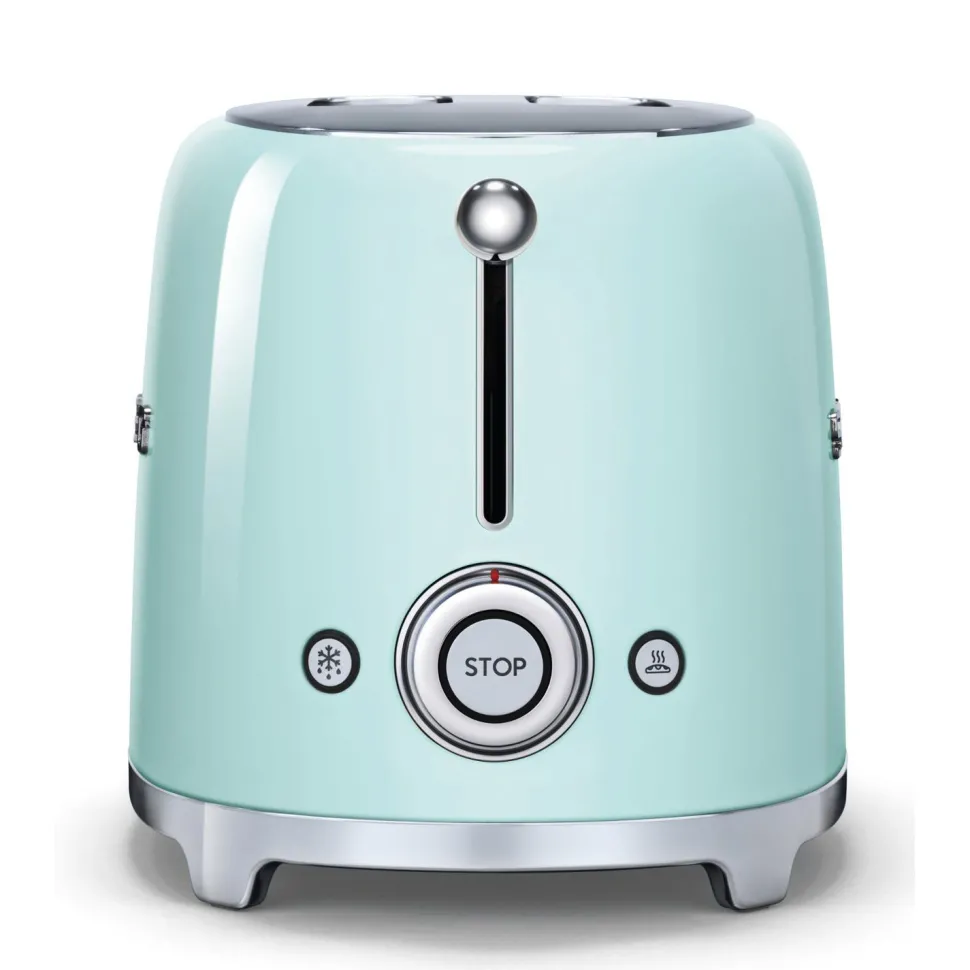 Leivänpaahdin Smeg TSF01PGEU 2-viipaleen mintunvihreä
