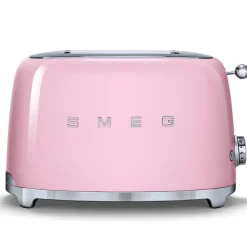 Leivänpaahdin Smeg TSF01PKEU 2-viipaleen vaaleanpunainen