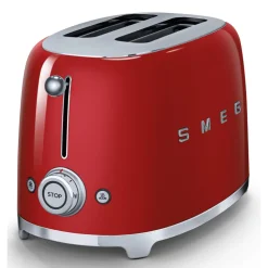 Leivänpaahdin Smeg TSF01RDEU 2-viipaleen punainen