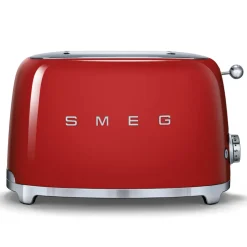 Leivänpaahdin Smeg TSF01RDEU 2-viipaleen punainen