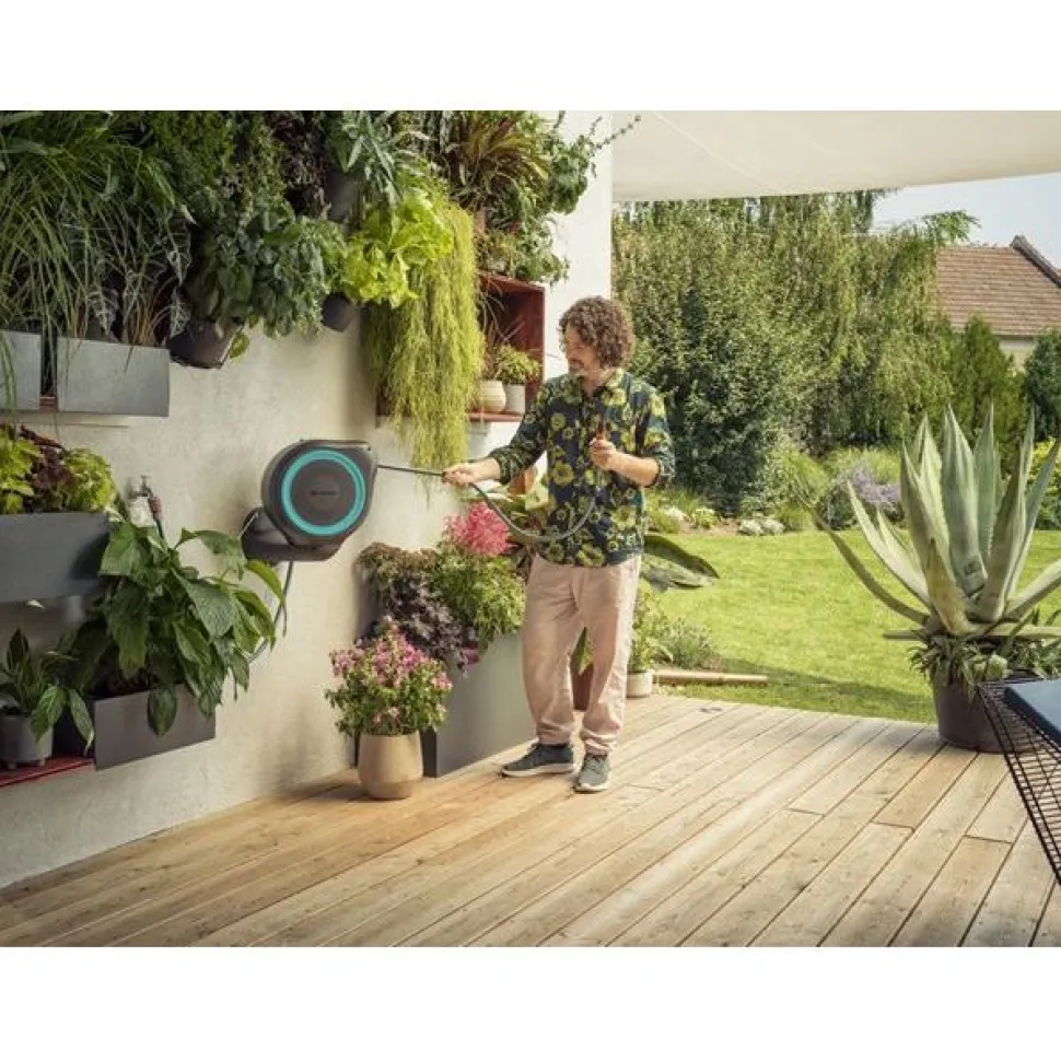 Letkukela Gardena Rollup S 15 m turkoosi