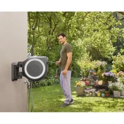 Letkukela Gardena Rollup XL 35 m valkoinen
