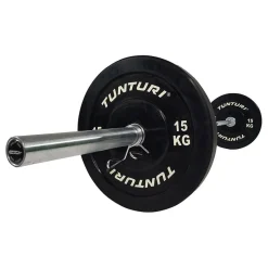 Levypaino Tunturi 15 kg musta