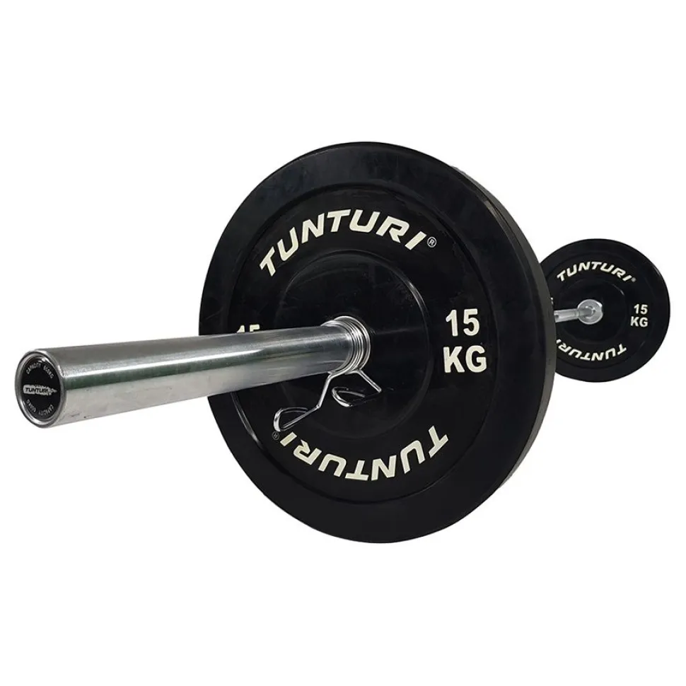 Levypaino Tunturi 15 kg musta