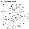 Liesituuletin Bosch Serie 2 DWK65DK60 60cm musta