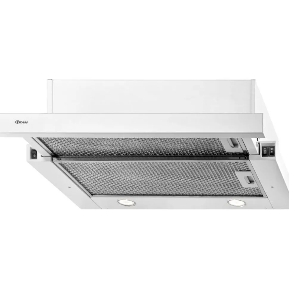 Liesituuletin Gram EFU 604-90 60cm valkoinen