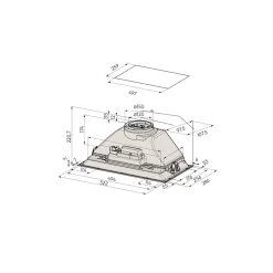 Liesituuletin Savo G-3305-S 52cm rst