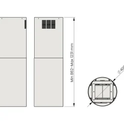 Liesituuletin Savo I-79 40cm eri värejä