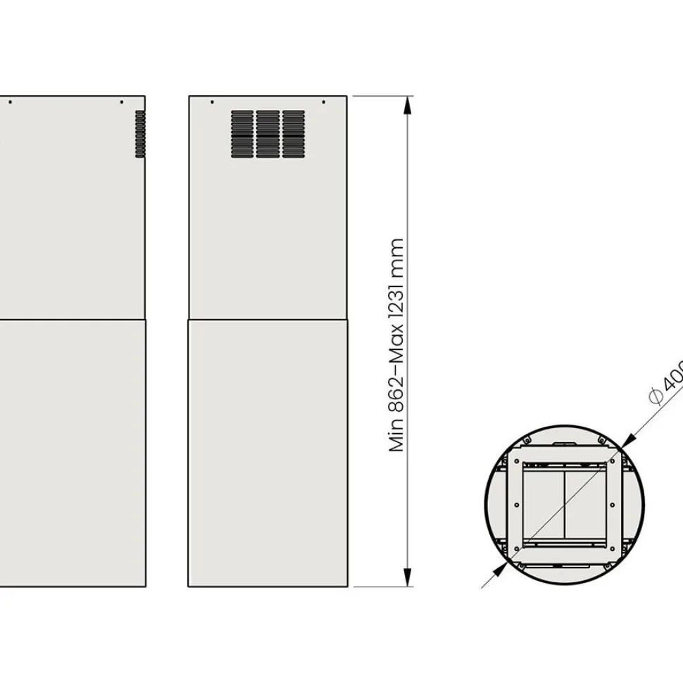 Liesituuletin Savo I-79 40cm eri värejä