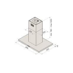 Liesituuletin Savo I-7509 90cm eri värejä