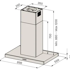 Liesituuletin Savo I-6509-S2 90cm rst