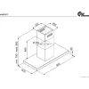Liesituuletin Thermex Harwich II 900mm kattoon moottorilla musta