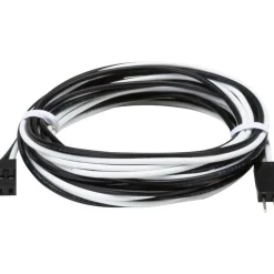 Liitäntäkaapeli Paulmann LumiTiles Square, 12V, musta, eri kokoja