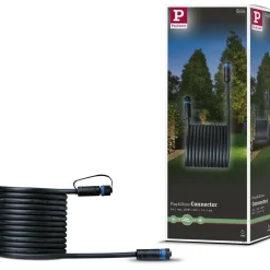 Liitäntäkaapeli Paulmann Plug & Shine ulkovalaistukseen IP68 musta, eri pituuksia