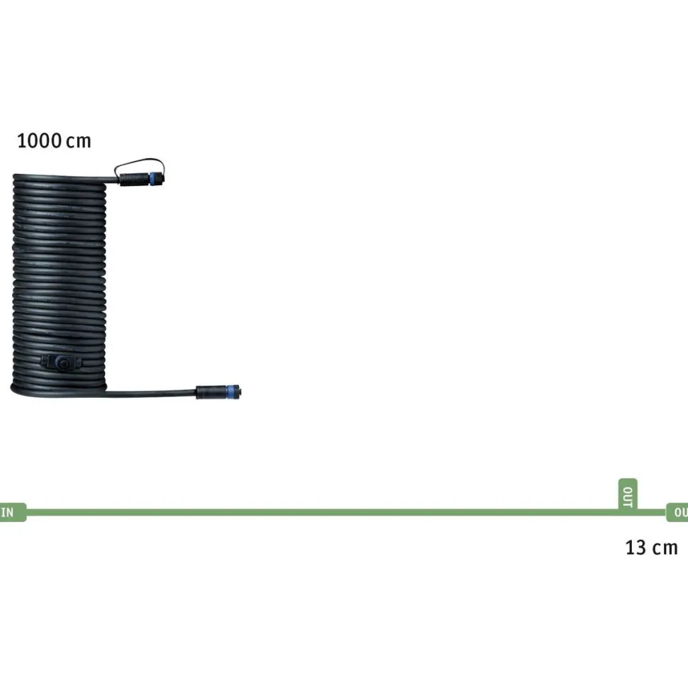 Liitosjohto Paulmann Plug & Shine 2 valaisimelle IP68 eri kokoja