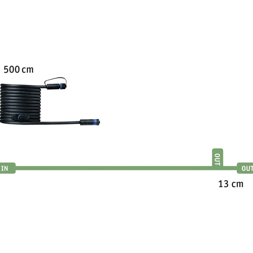 Liitosjohto Paulmann Plug & Shine 2 valaisimelle IP68 eri kokoja
