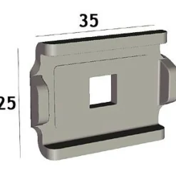 Liitoskappale sähkö Zn B2