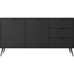 Lipasto Nomla 2D3S LANTE, 82x164cm, musta