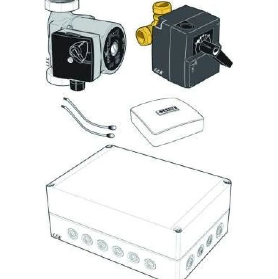 Lisäshuntti Nibe ECS 40