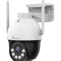 Lisävalvontakamera Celotron Nivian Professional PT-Dome, 3MP, sisä-ja ulkokäyttöön, sähköisesti etänä käänneltävä