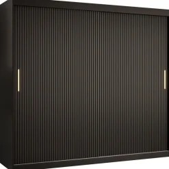Liukuovivaatekaappi Nomla RIFLO SLIM 1 200, 200x200cm