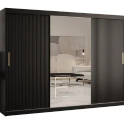 Liukuovivaatekaappi Nomla RIFLO SLIM 2 250, 250x200cm