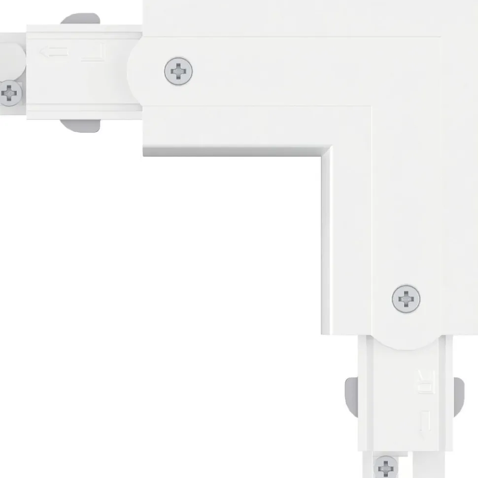 L-liitin Paulmann ProRail3, 101x101mm, sisä, eri värejä