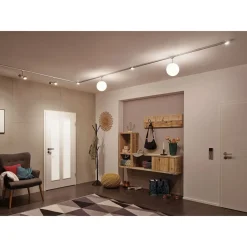 L-liitin Paulmann URail, 141x141mm, 5.3W, valaistu, eri värejä