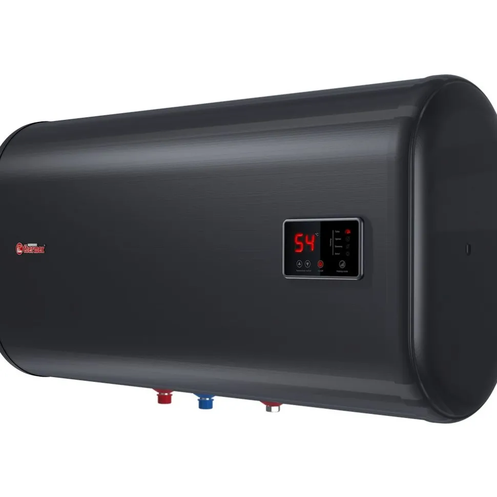 Lämminvesivaraaja Thermex Shadow, WiFi, emali, vaaka-asennus, 80l