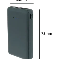 Lämmitettävät rukkaset Retki, 2x5V, 3000mAh, L/XL, musta