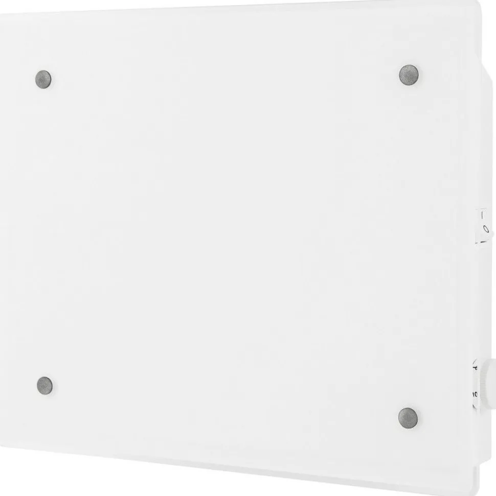 Lämmitin Adax ECO Basic Glass 02 KBT, 250W, valkoinen, IP24, 330x400mm