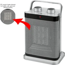 Lämmitin Clatronic HL3631, 1500W, 267x191cm, hopea
