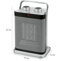 Lämmitin Clatronic HL3631, 1500W, 267x191cm, hopea