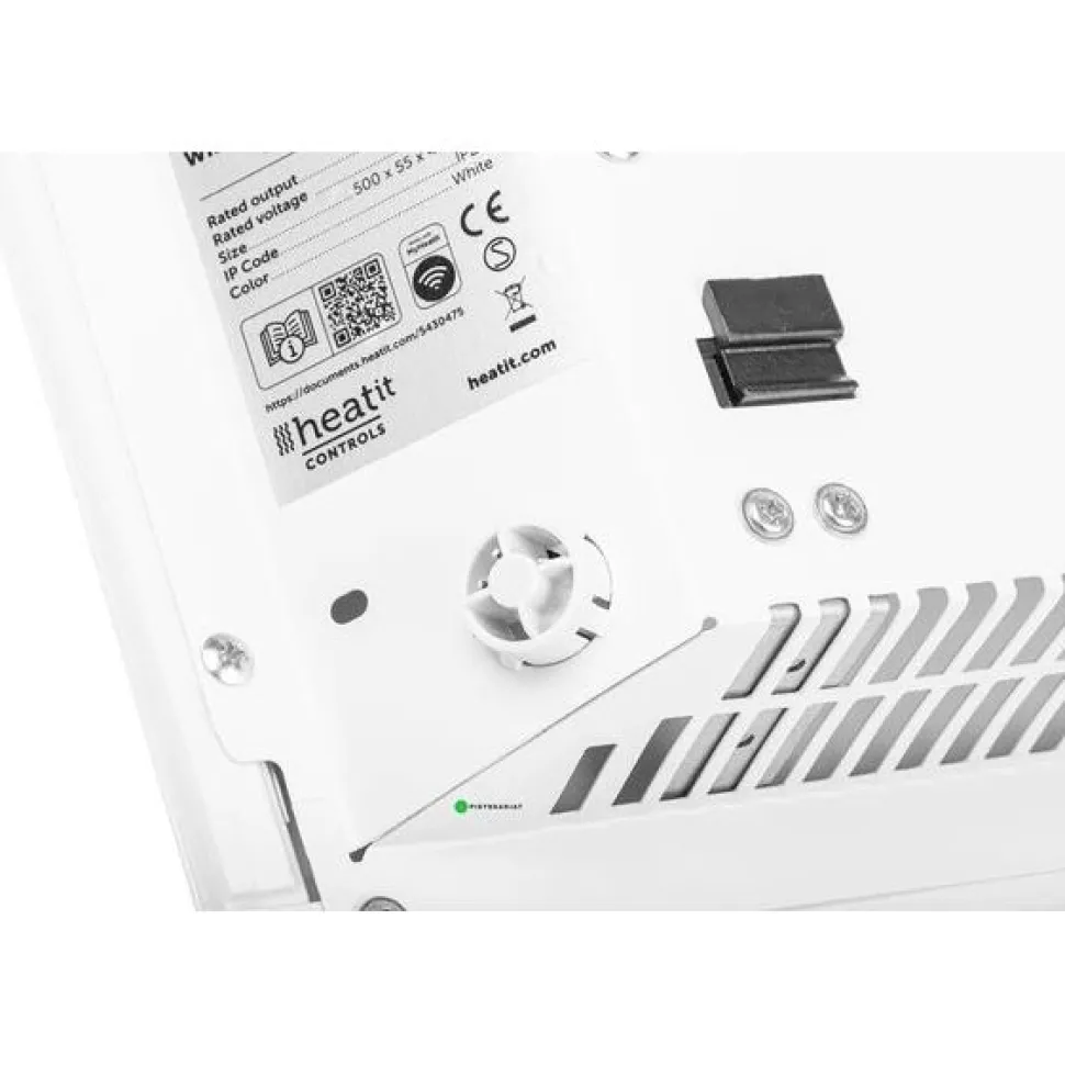 Lämmitin Heatit WiFi Panel, eri vaihtoehtoja