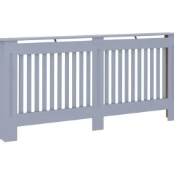 Lämpöpatterin suoja antrasiitti mdf 172x19x81cm