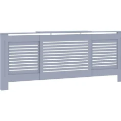 Lämpöpatterin suoja harmaa mdf 205 cm