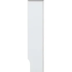 Lämpöpatterin suojat 2 kpl valkoinen 112x19x81,5 cm mdf