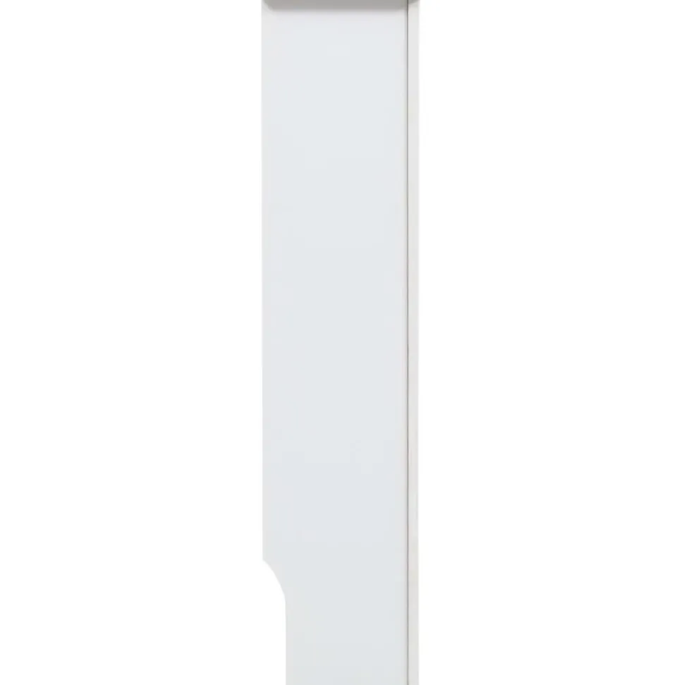Lämpöpatterin suojat 2 kpl valkoinen 112x19x81,5 cm mdf