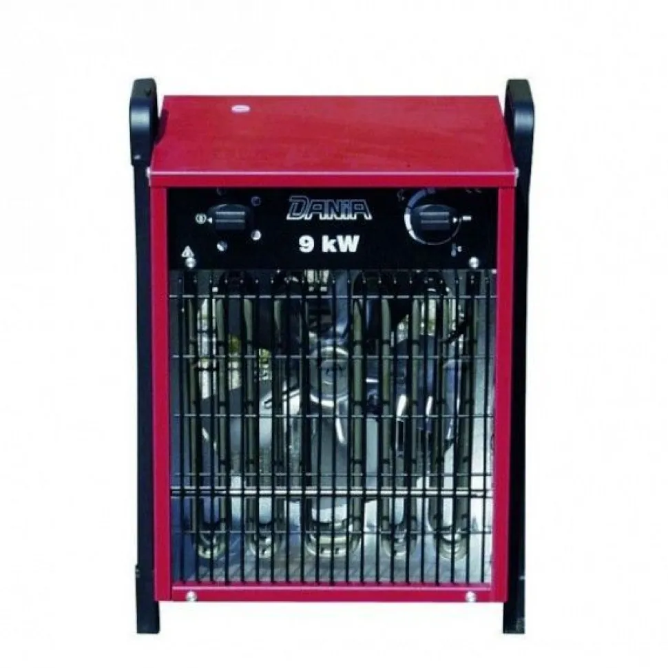 Lämpöpuhallin Dania 3221, 9kW, IP44, 330x590mm