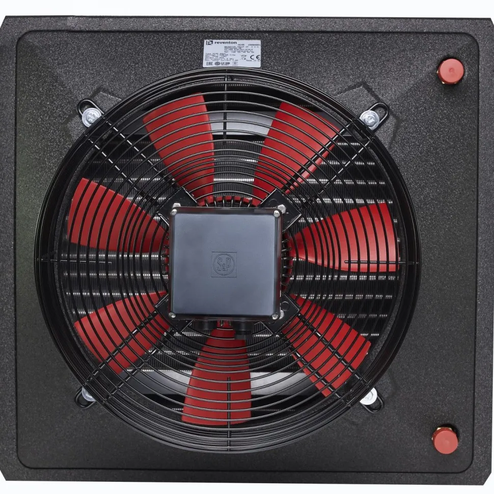 Lämpöpuhallin Reventon HC45-3S 42,0 kW musta + levityssäle 360