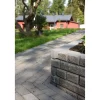 Lohkomuurikivipari Lakka 480x200x100 mm ja 80x200x100 mm harmaa