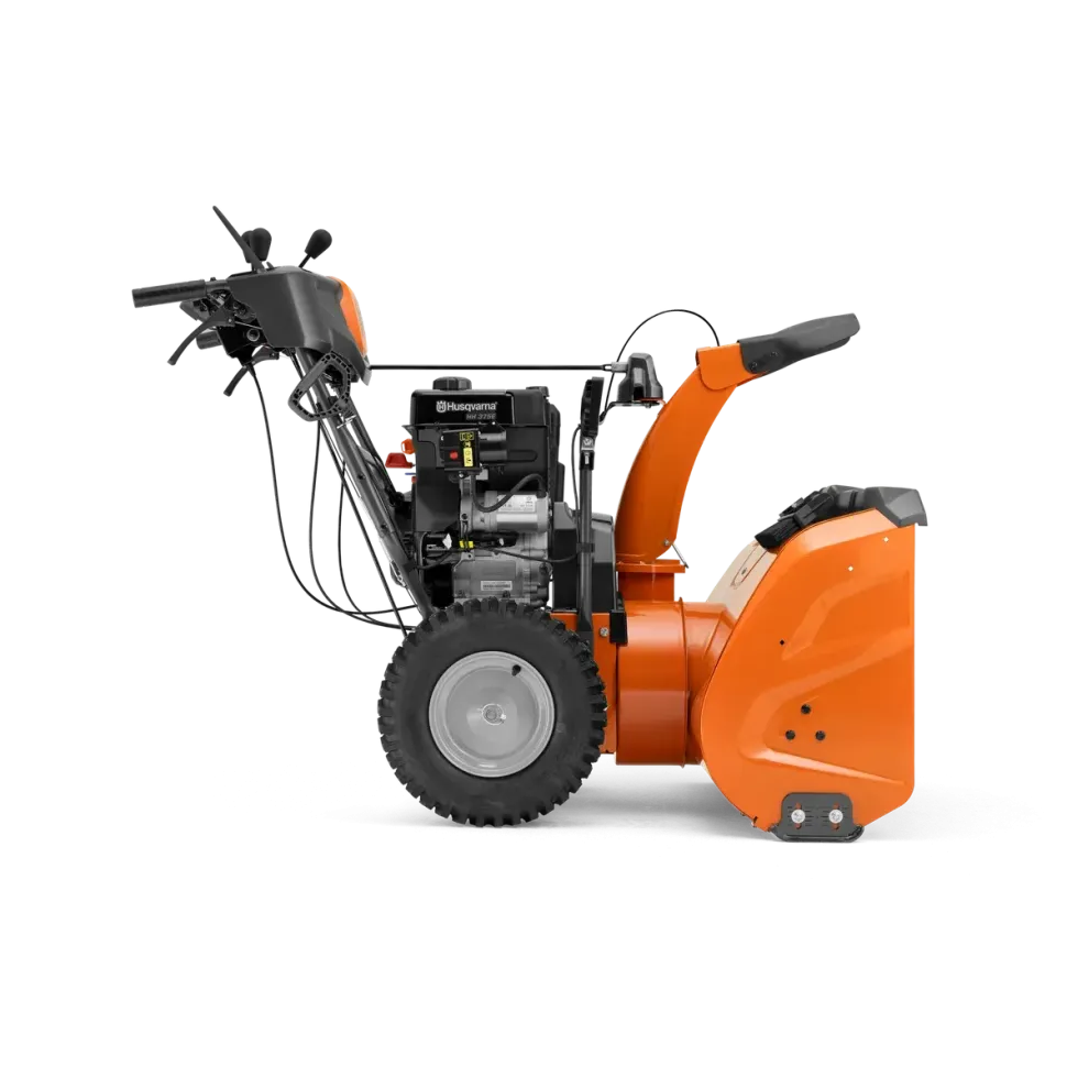 Lumilinko Husqvarna ST 376 sähköstartilla + lämpökahvat