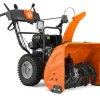 Lumilinko Husqvarna ST 269 sähköstartilla + lämpökahvat