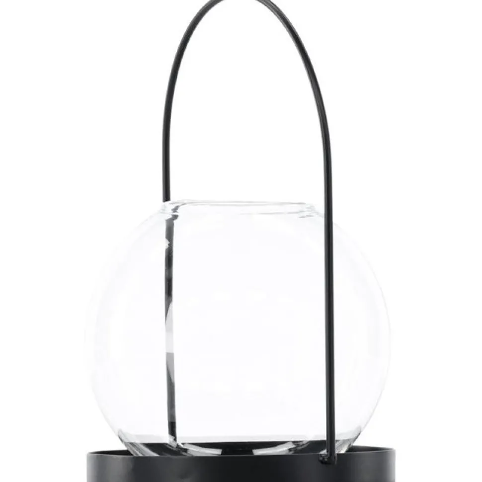 Lyhty Venture Home Flora, ø22cm, musta