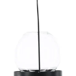Lyhty Venture Home Flora, ø22cm, musta