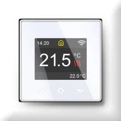Älytermostaatti pörssisähköohjauksella Etherma ETH-COLOR-WIFI, värinäyttö